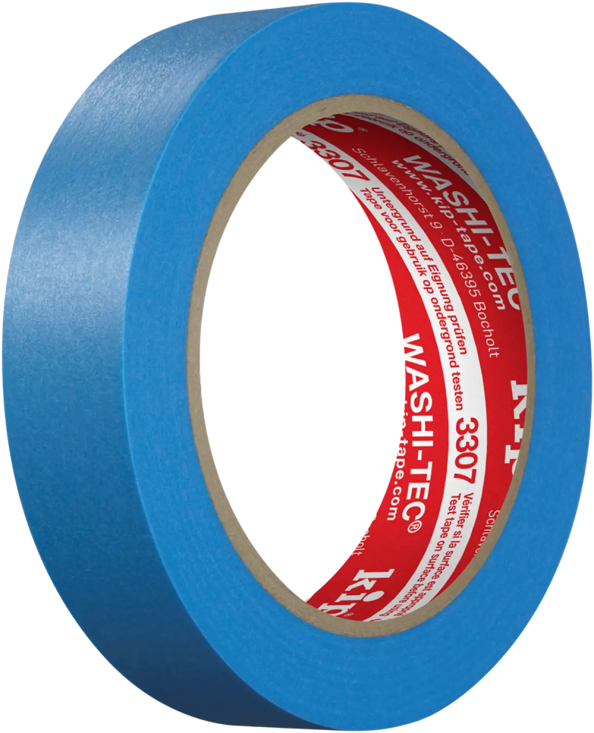 KIP 3307 Washi-Tec BLAUW 50M