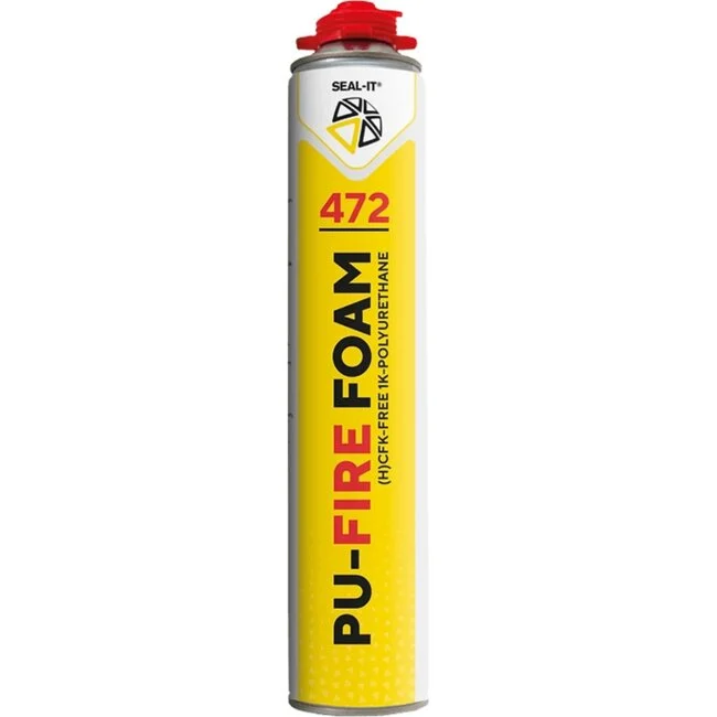 SEAL-IT 472 PU-Fire Foam 750ML ROOD