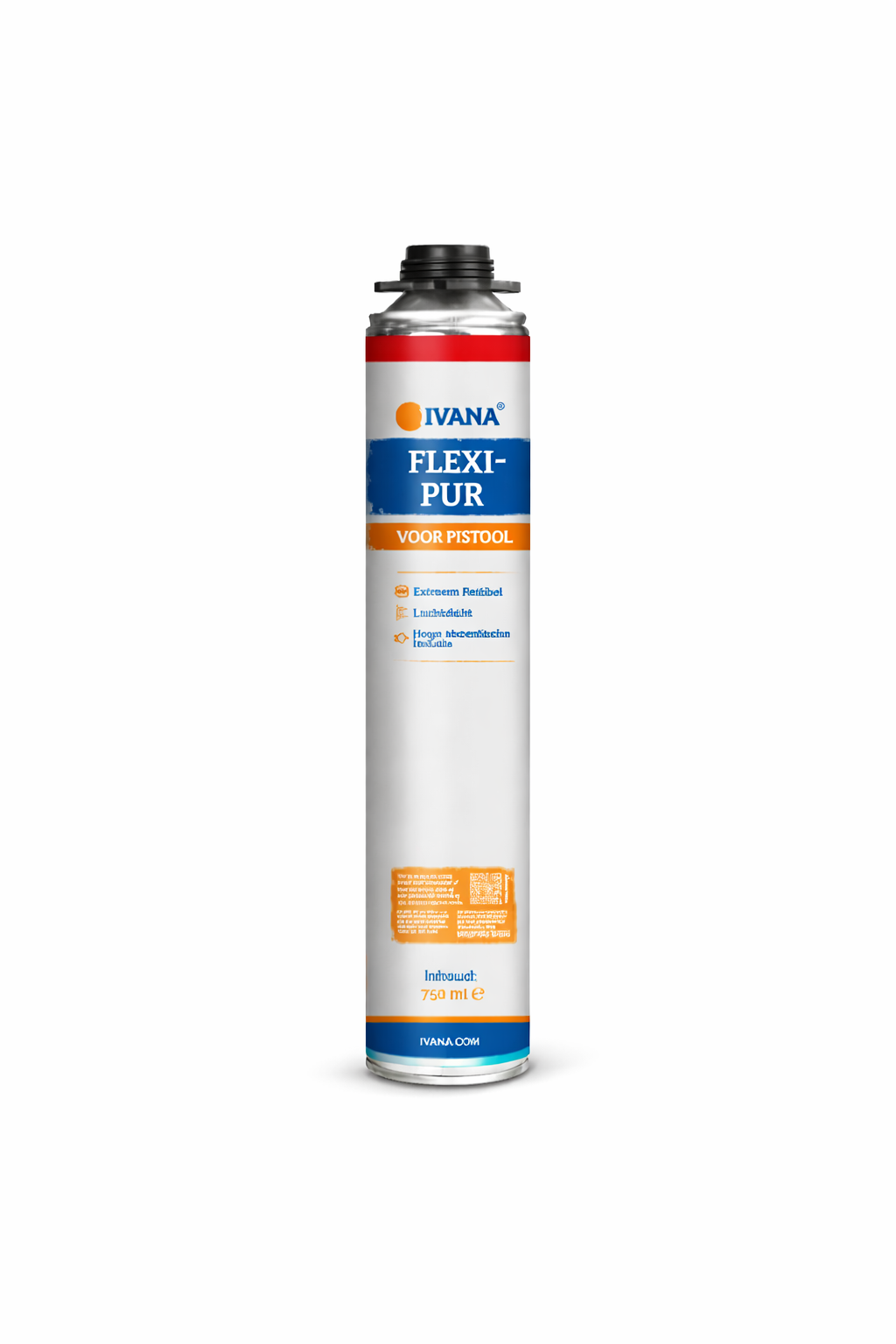 Purschuim NBS Ivana Flexi 750ml Schroefaansluiting