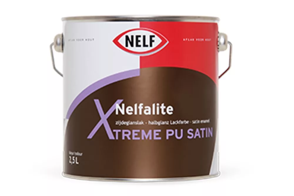 Nelf Nelfalite Xtreme PU Satin zijdeglans aflak urethaan slijtvast buiten
